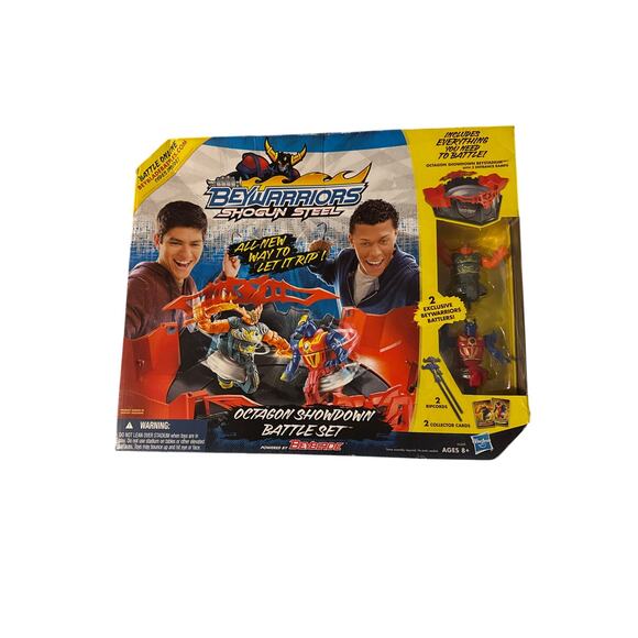 NIB Beyblades Beywarriors Shogun Steel Octagon Showdown Battle Set - Picture 1 of 1